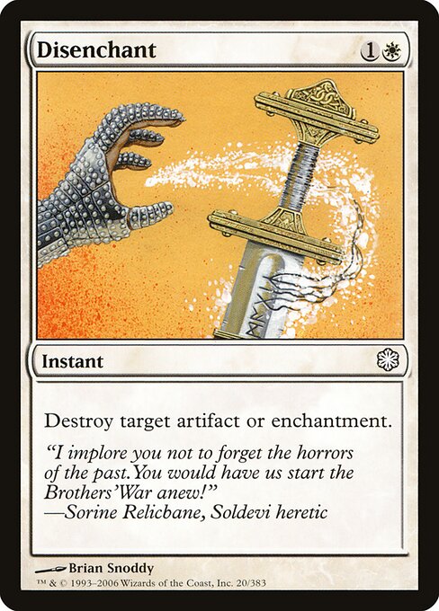 Desencantar — Coldsnap Theme Decks 20