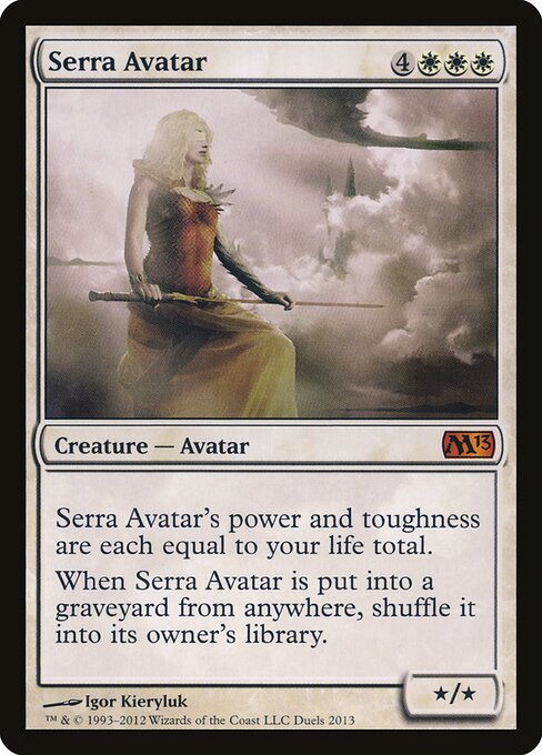 Avatar de Serra — Duels of the Planeswalkers 2013 Promos 2