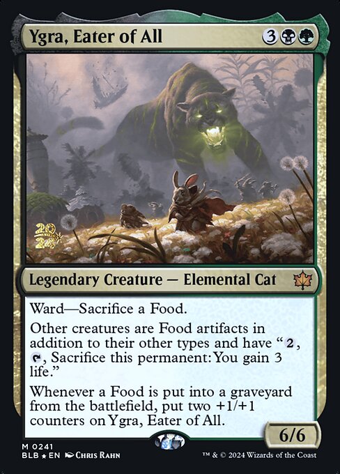 Ygra, Eater of All — Bloomburrow Promos 241s