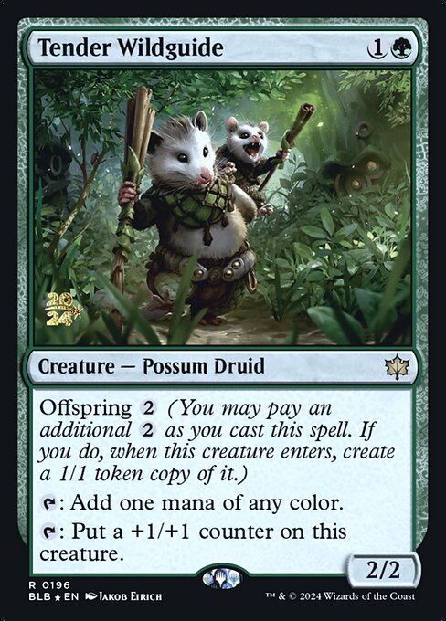 Tender Wildguide — Bloomburrow Promos 196s