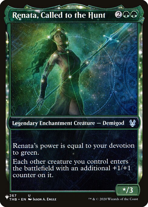 Renata, a Chamada à Caça — The List THB-267