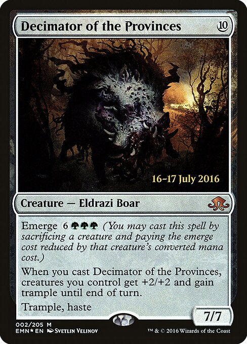 Dizimador das Províncias — Eldritch Moon Promos 2s