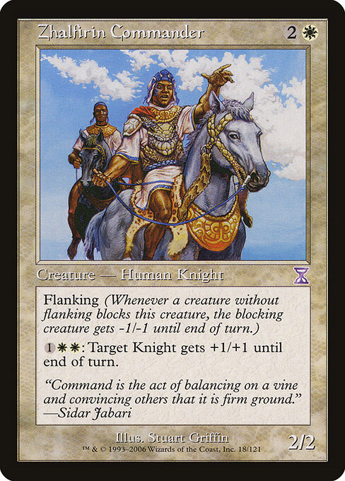 Comandante Zhalfiriano — Time Spiral Timeshifted 18