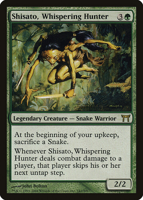 Shisato, o Caçador Sussurrante — Champions of Kamigawa 242