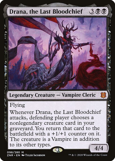 Drana, Última Grã-vampira — Zendikar Rising 98