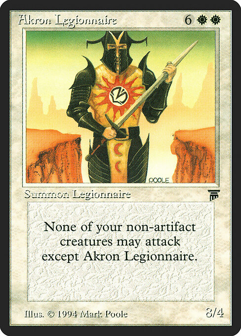 Legionário de Akron — Legends 1