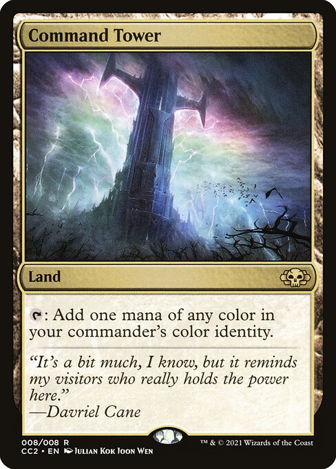 Torre de Comando — Commander Collection: Black 8
