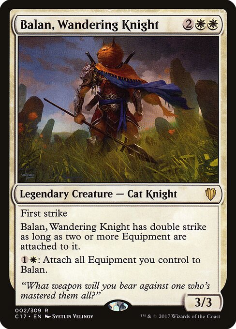 Balan, Cavaleira Errante — Commander 2017 2