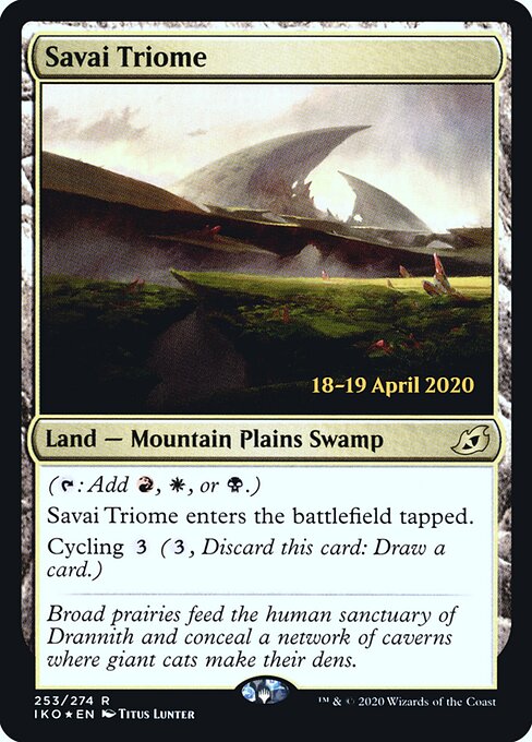 Trioma de Savai — Ikoria: Lair of Behemoths Promos 253s