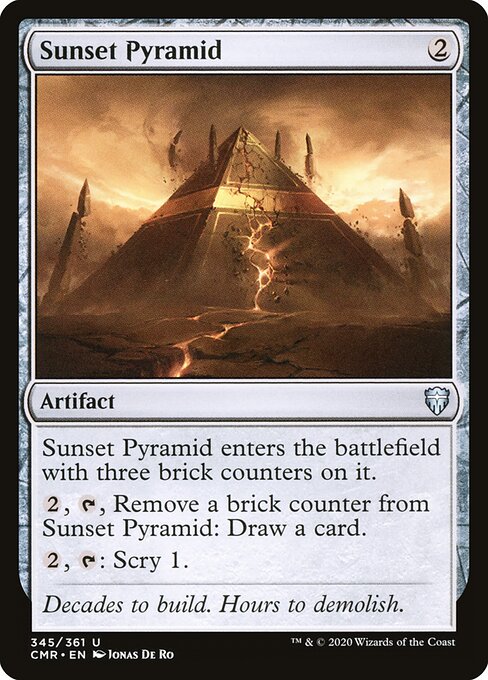 Pirâmide do Pôr do Sol — Commander Legends 345