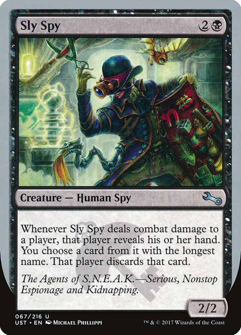 Sly Spy — Unstable 67a