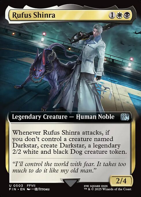 Rufus Shinra — Final Fantasy 503