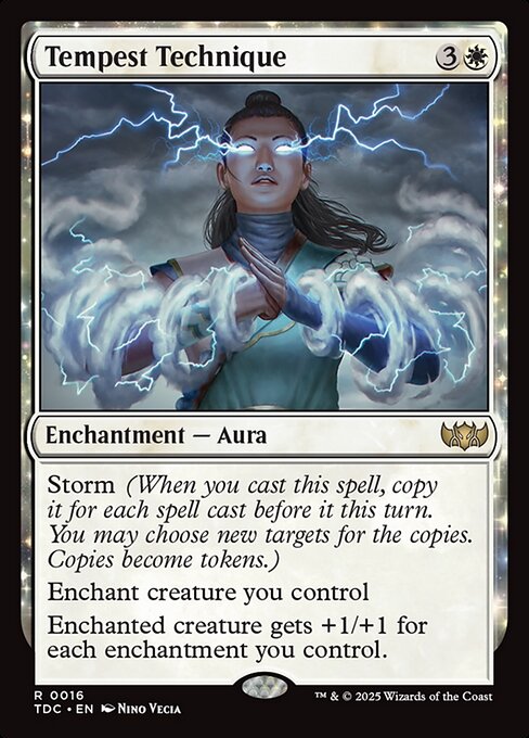 Tempest Technique — Tarkir: Dragonstorm Commander 16