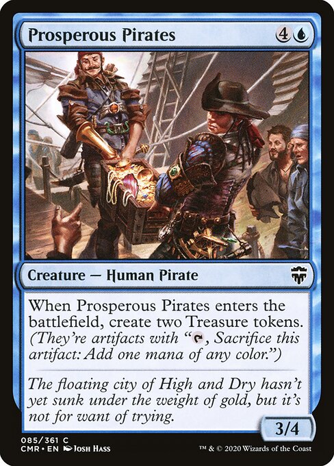 Piratas Prósperos — Commander Legends 85