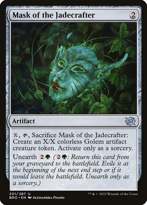 Máscara do Artesão de Jade — The Brothers' War 201