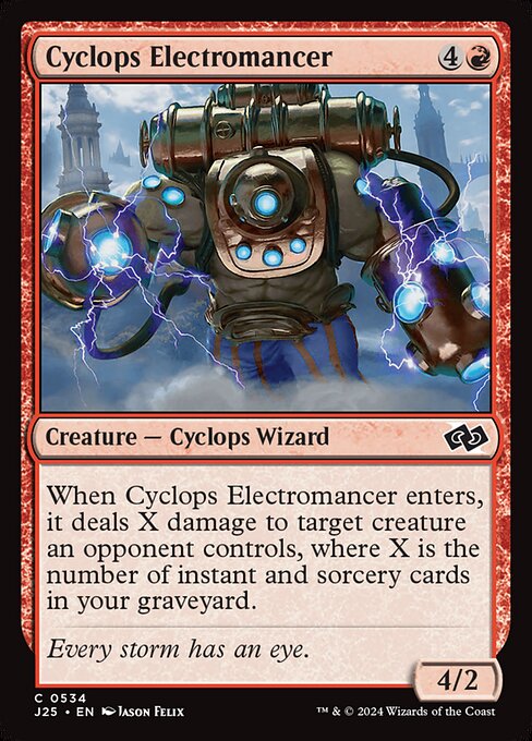 Eletromante Ciclope — Foundations Jumpstart 534