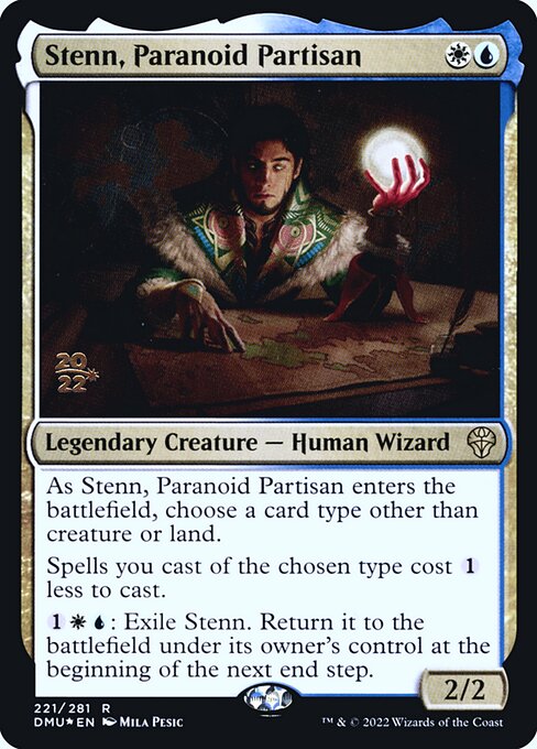 Stenn, Partidário Paranoico — Dominaria United Promos 221s