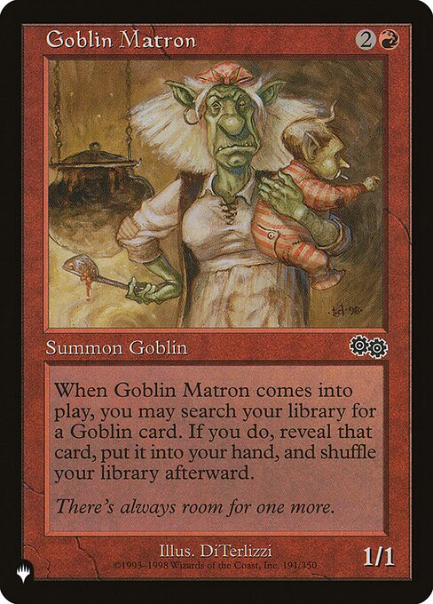 Matrona Goblin — The List USG-191