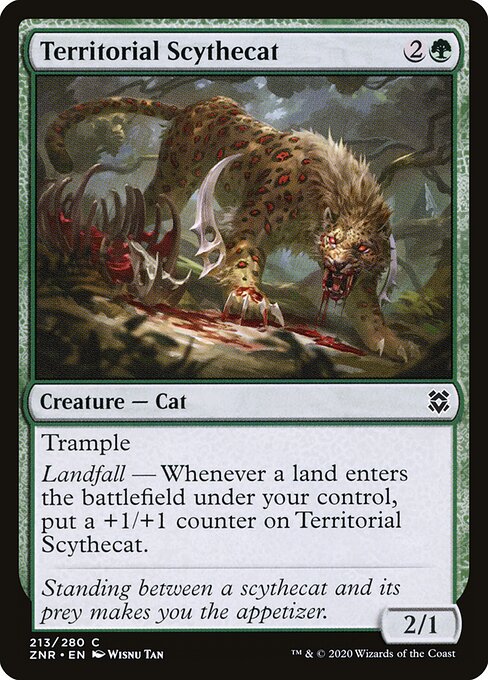 Foicepardo Territorial — Zendikar Rising 213