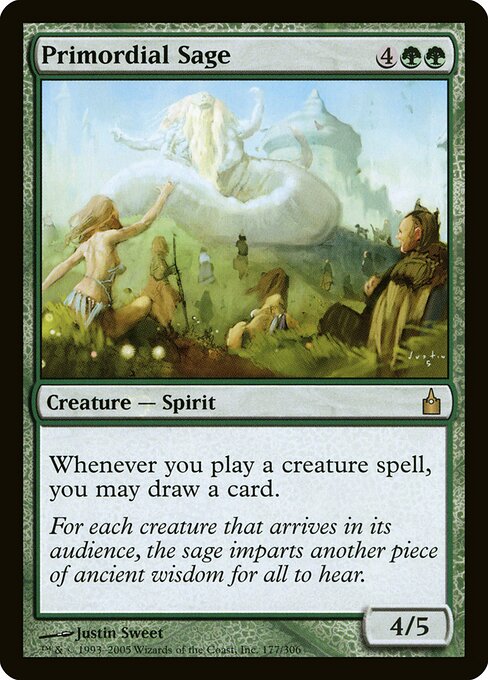 Sábio Primordial — Ravnica: City of Guilds 177