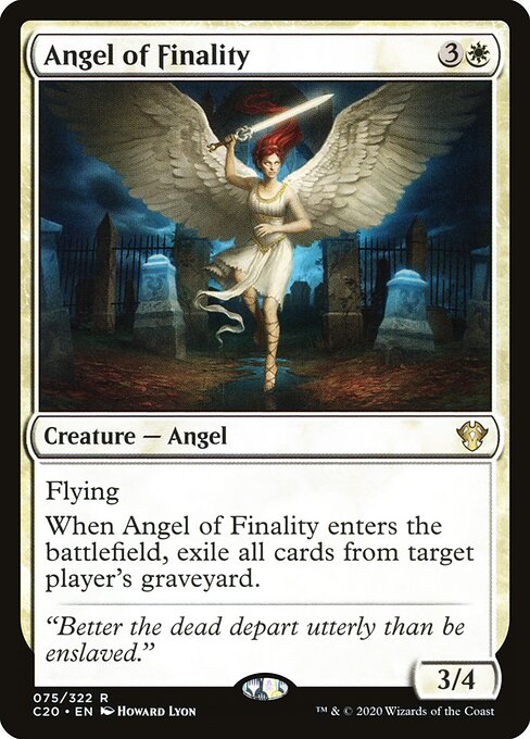 Anjo da Finalidade — Commander 2020 75