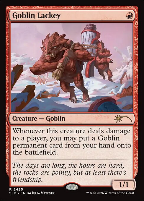 Lacaio Goblin — Secret Lair Drop 2425