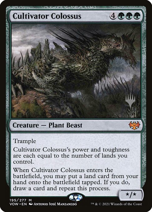Colosso Cultivador — Innistrad: Crimson Vow Promos 195p