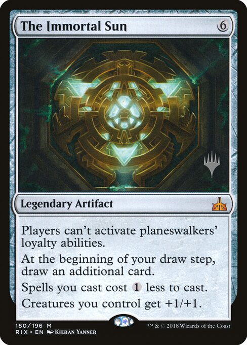 O Sol Imortal — Rivals of Ixalan Promos 180p
