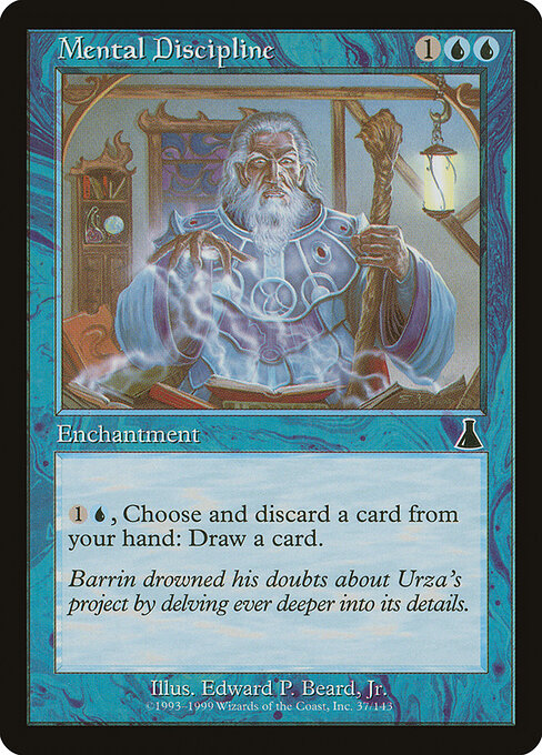 Disciplina Mental — Urza's Destiny 37