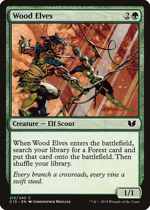 Elfos da Floresta — Commander 2015 212