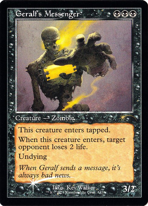 Mensageiro de Geralf — Secret Lair Drop 842