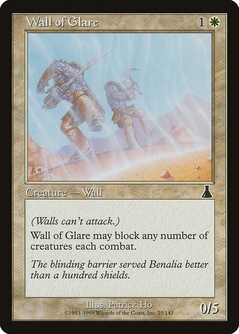 Barreira Fulgurante — Urza's Destiny 25