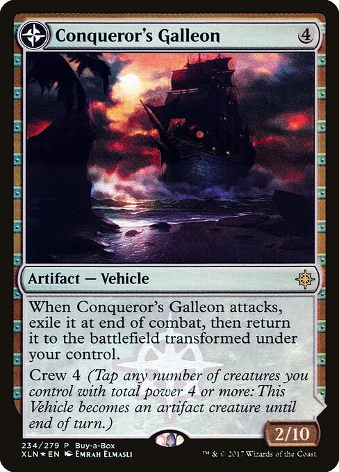 Conqueror's Galleon — XLN Treasure Chest 234