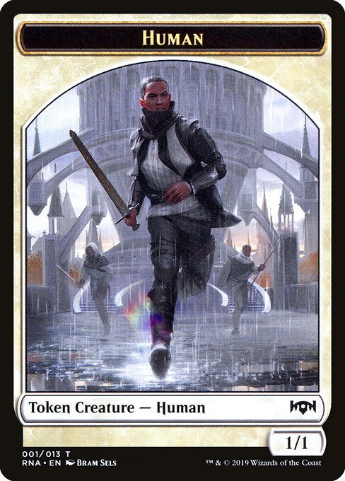 Human — Ravnica Allegiance Tokens 1