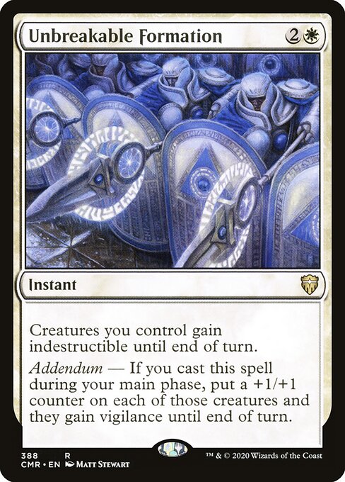 Formação Inquebrável — Commander Legends 388