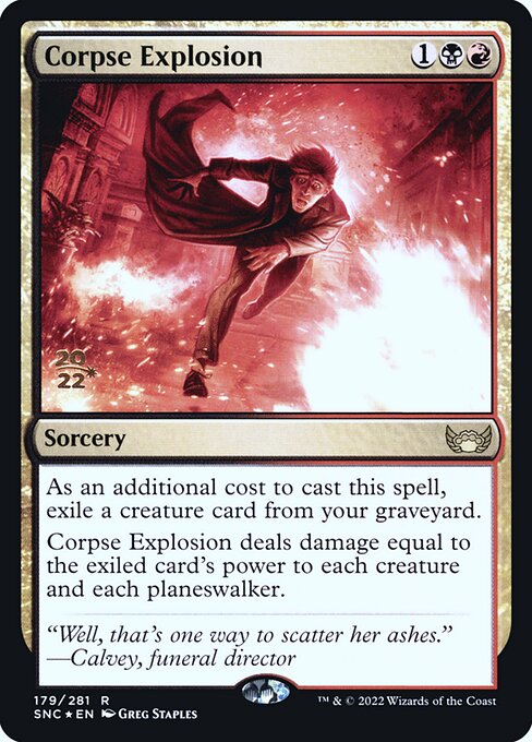 Explosão de Cadáveres — Streets of New Capenna Promos 179s