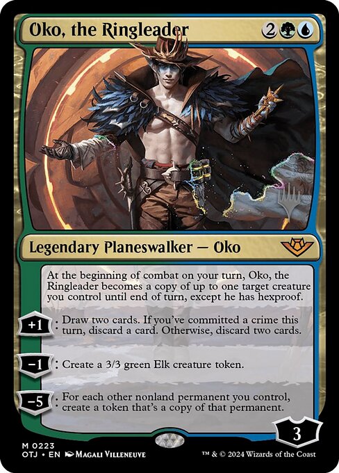 Oko, o Cabeça — Outlaws of Thunder Junction Promos 223p