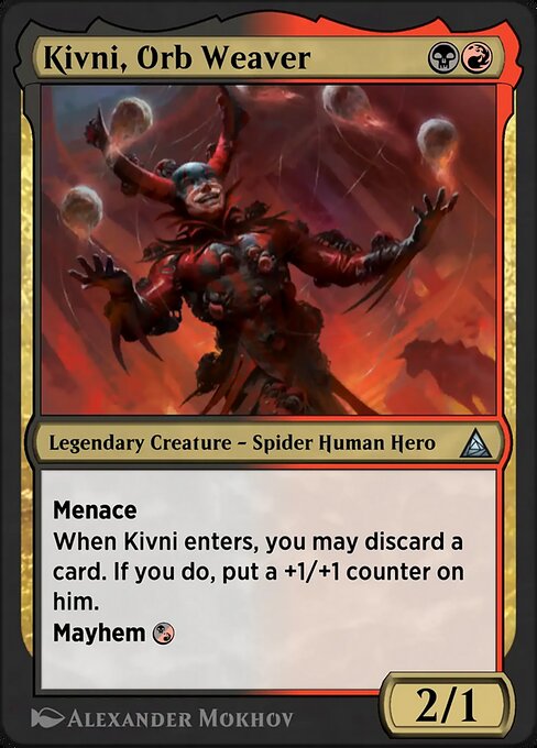 Kivni, Orb Weaver — Through the Omenpaths 141