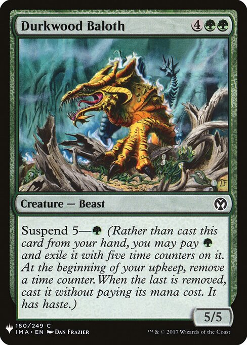 Baloth de Durkwood — The List IMA-160