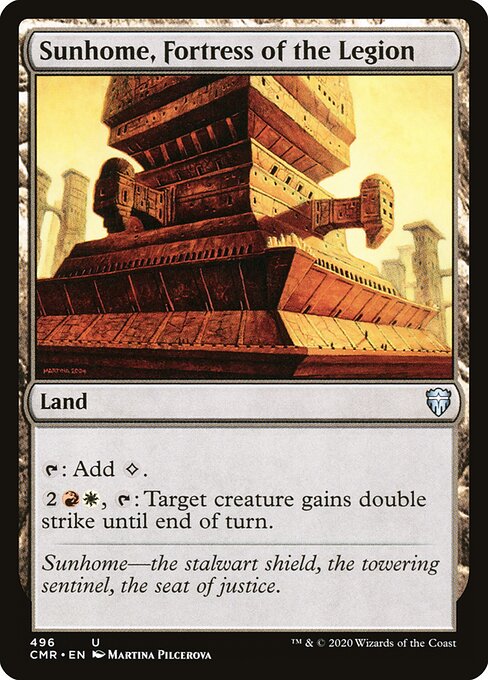 Morada do Sol, Fortaleza da Legião — Commander Legends 496