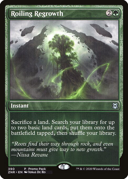 Recrescimento Turbilhonante — Zendikar Rising 390