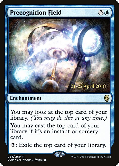 Campo de Precognição — Dominaria Promos 61s
