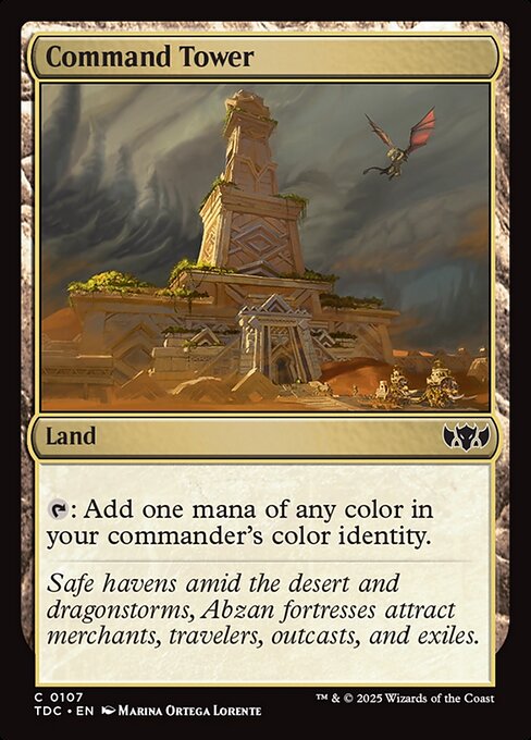 Torre de Comando — Tarkir: Dragonstorm Commander 107