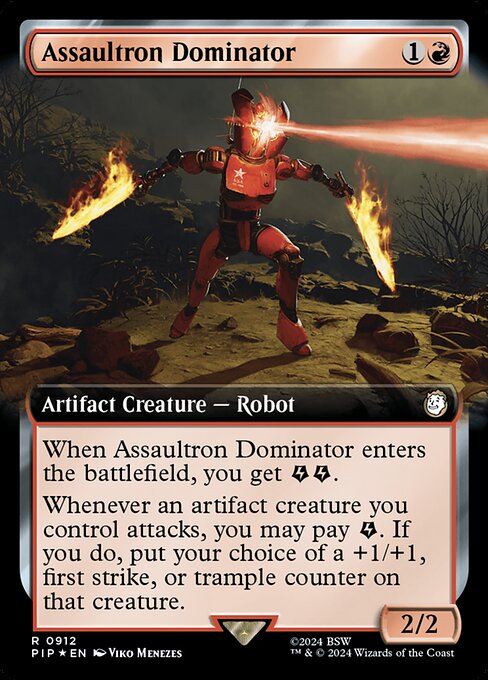 Assaultron Dominator — Fallout 912