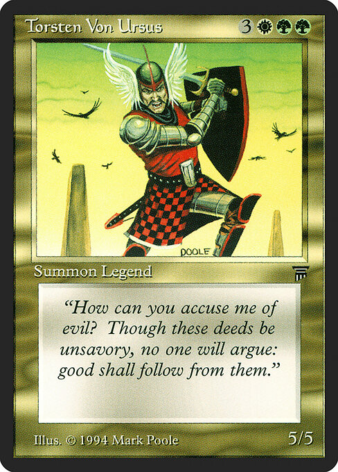Torsten Von Ursus — Legends 266