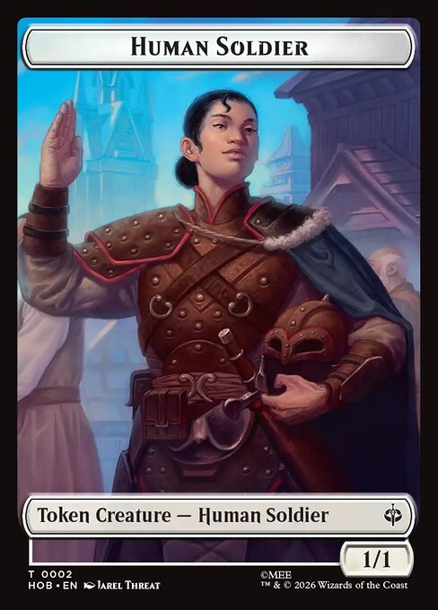 Human Soldier — The Hobbit Tokens 2