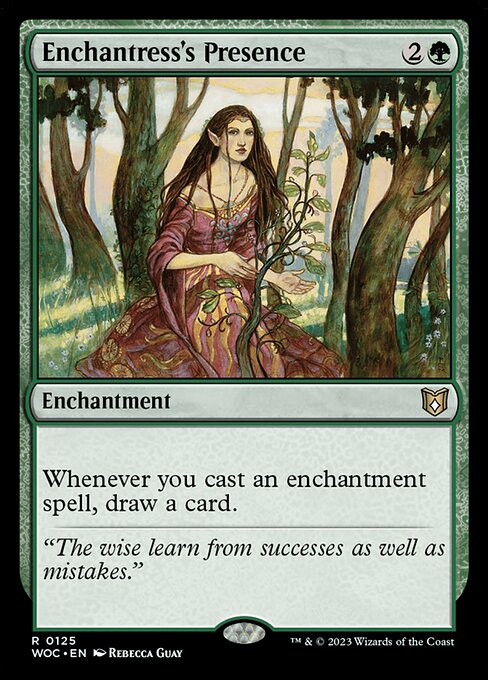 Presença da Encantadora — Wilds of Eldraine Commander 125