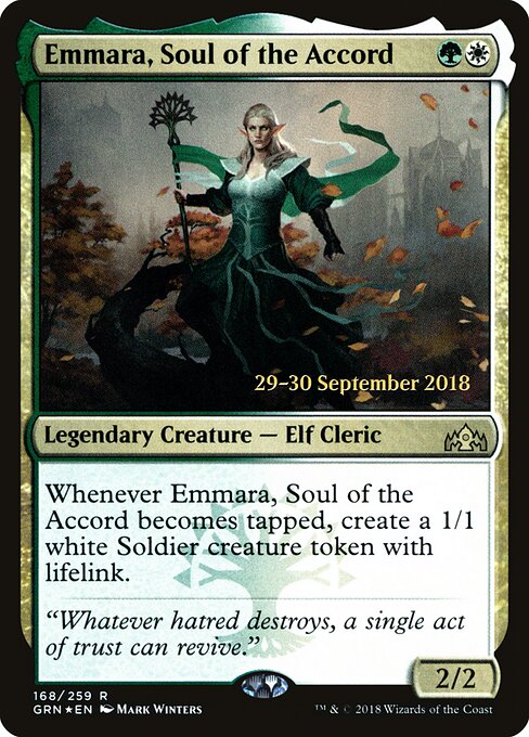 Emmara, Alma do Acordo — Guilds of Ravnica Promos 168s