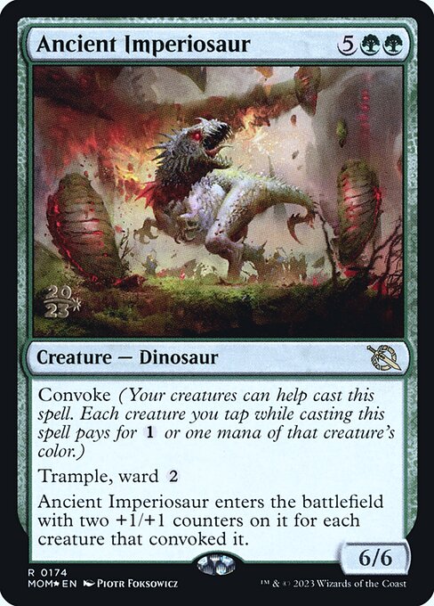 Imperiossauro Antigo — March of the Machine Promos 174s