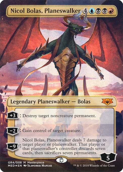 Nicol Bolas, Planeswalker — Mythic Edition GR4